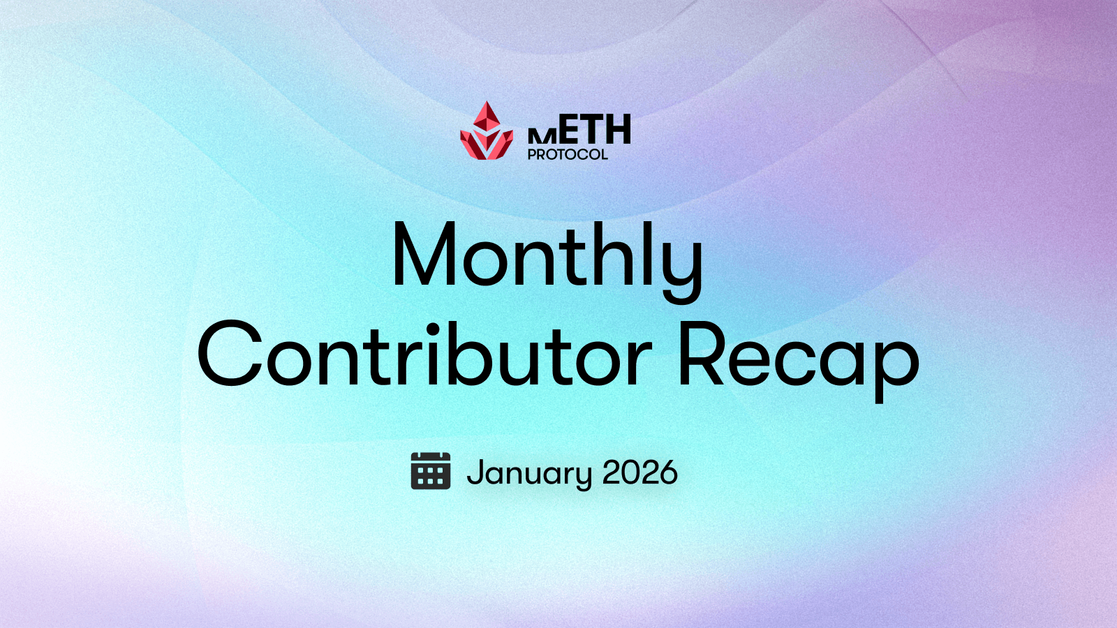 Monthly Contributor Recap: January 2026